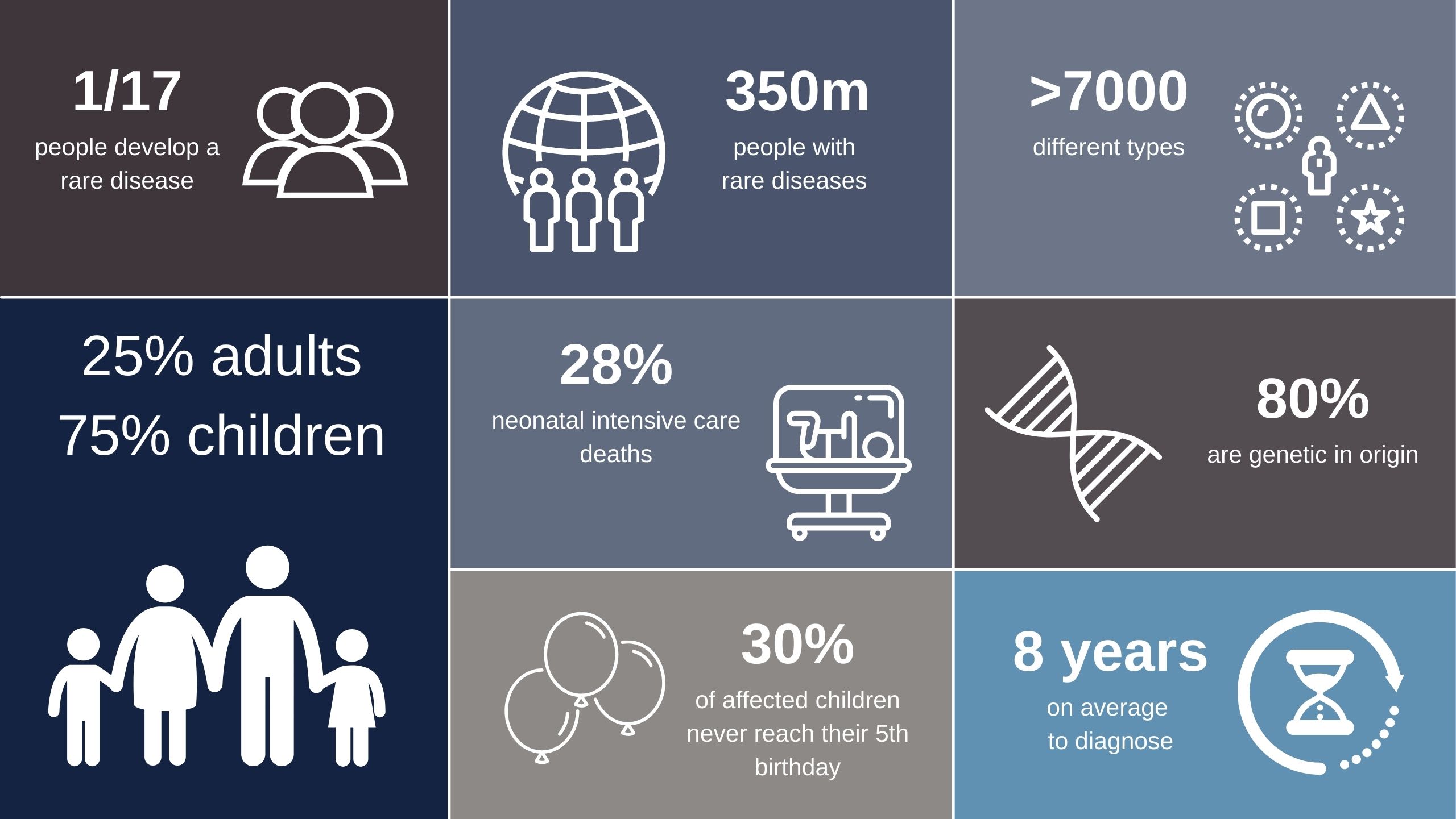 Rare Diseases infographic